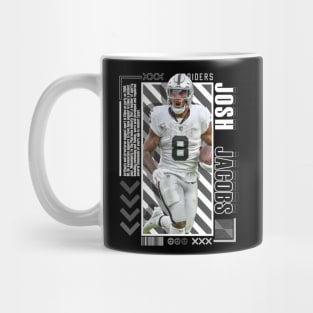 Josh Jacobs Paper Poster Version 10 Mug